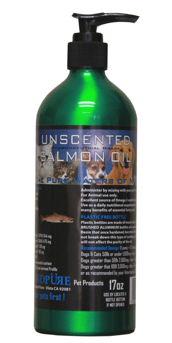 unscented salmon oil for dogs